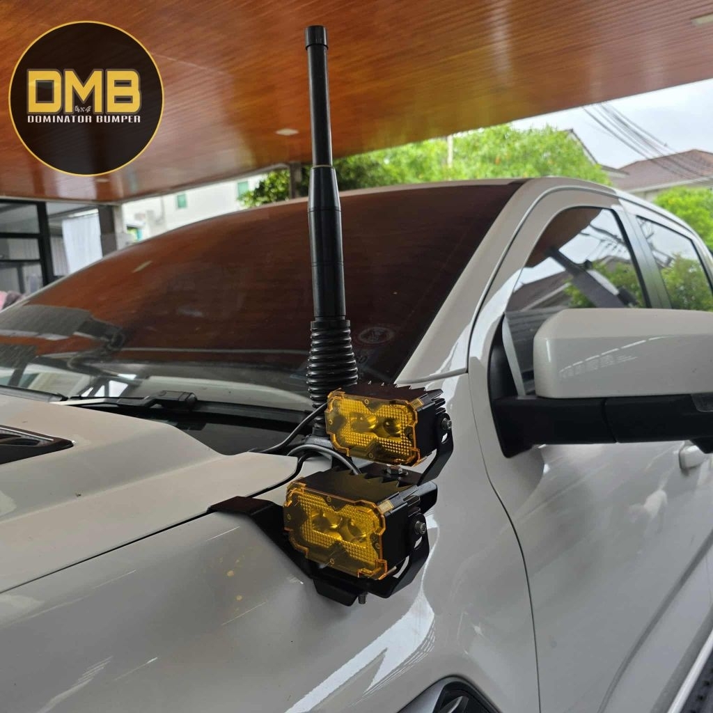 ชุดขายึดไฟแก้มข้างฝากระโปรง Ford Ranger / Raptor/ Everest T9 ตรงรุ่นจำหน่ายคู่ L/R ส่งด่วนทั่วไทย แข็งแน่น ไม่สั่นแน่นอน