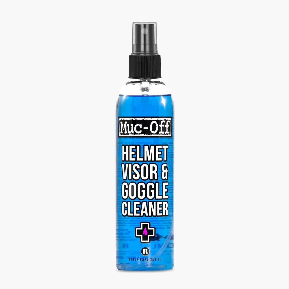 Muc-Off Helmet Visor & Goggle Cleaner สเปรย์ทำความสะอาดหมวกกันน็อค และชิลด์หน้า (250 ML)