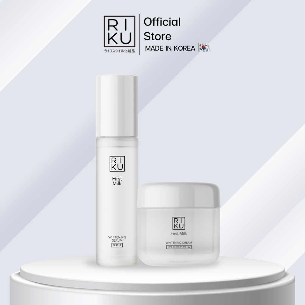 (เซ็ตผิวเด็ก ลดอายุ) โปรโมชั่น RIKU-ริคุ เซรั่มผิวเด็ก ลดหลุมสิว ลดตีนกา ผิวเด้ง รูกระชับ ผิวดีขึ้นใน 1 เซ็ต ครีมก่อนนอน