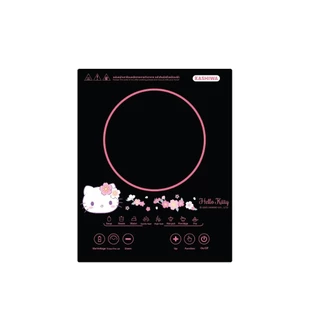 Sanrio เตาแม่เหล็กไฟฟ้า รุ่น WP-2400 ลาย Hello Kitty รุ่น 2025 ระบบสัมผัส หน้าจอดิจิตอล กำลังไฟ 1300 วัตต์
