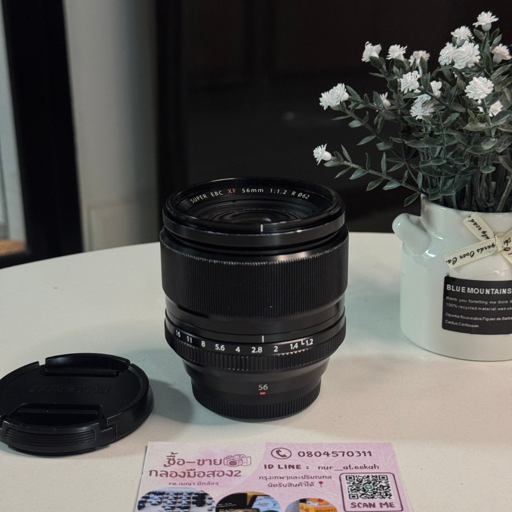เลนส์ถูก ฟูจิ 56 f1.2 fuji56 f 1 . 4