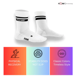 ถุงเท้าวิ่ง Compression รุ่น Step กระชับเท้า ซับพอร์ทสูง sock