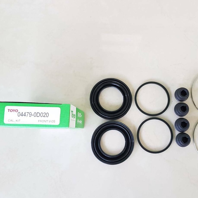 ชุดซ่อมยางดิสเบรคหน้า TOYOTA VIOS ปี2003-2006 ยี่ห้อ TOYO JAPAN ชุดละ280บาท