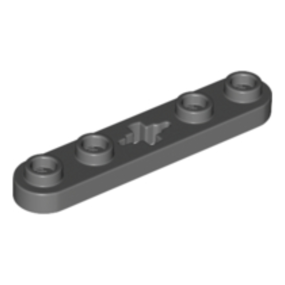 [024] ชิ้นส่วนเลโก้ Lego Part Technic, Plate 1 x 5 with Smooth Ends, 4 Studs a... (32124) ราคา/ชิ้น