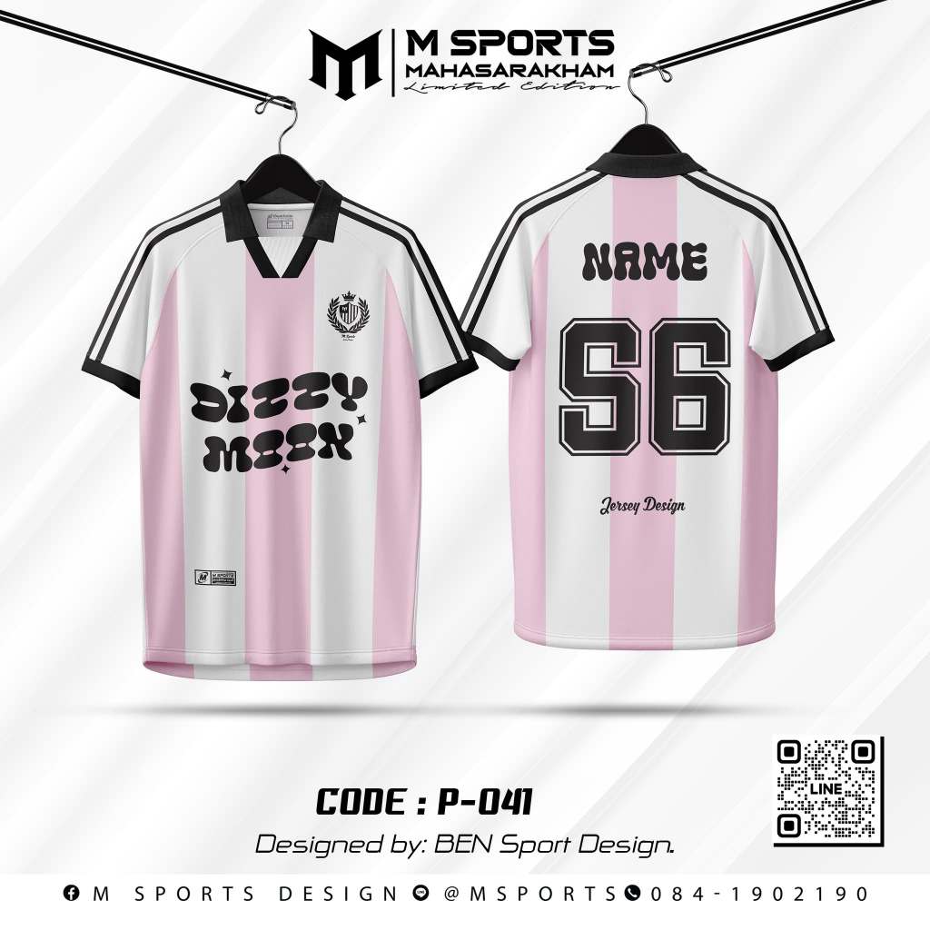 เสื้อJersey ยอดนิยม เสื้อแฟชั่น สีพาสเทล ผ้านุ่มใส่สบาย ไม่อับชื้น สามารถผลิตรอบอกใหญ่ได้สุด 66 นิ้ว