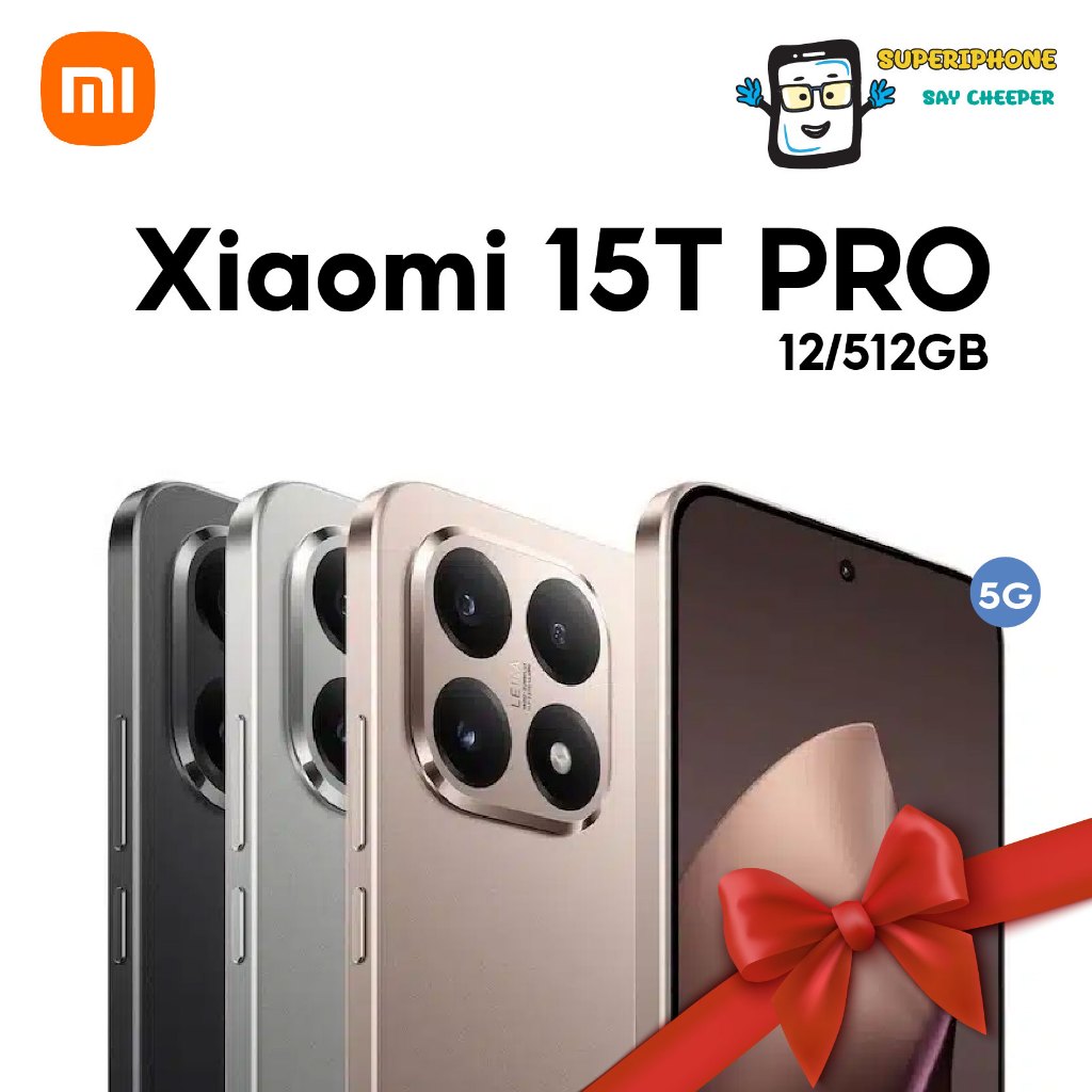 Xiaomi 15T Pro 5G(12+512GB)มือถือเรือธงกล้อง Leica จอ 6.83 นิ้ว(By Shopee  SuperTphone1234)