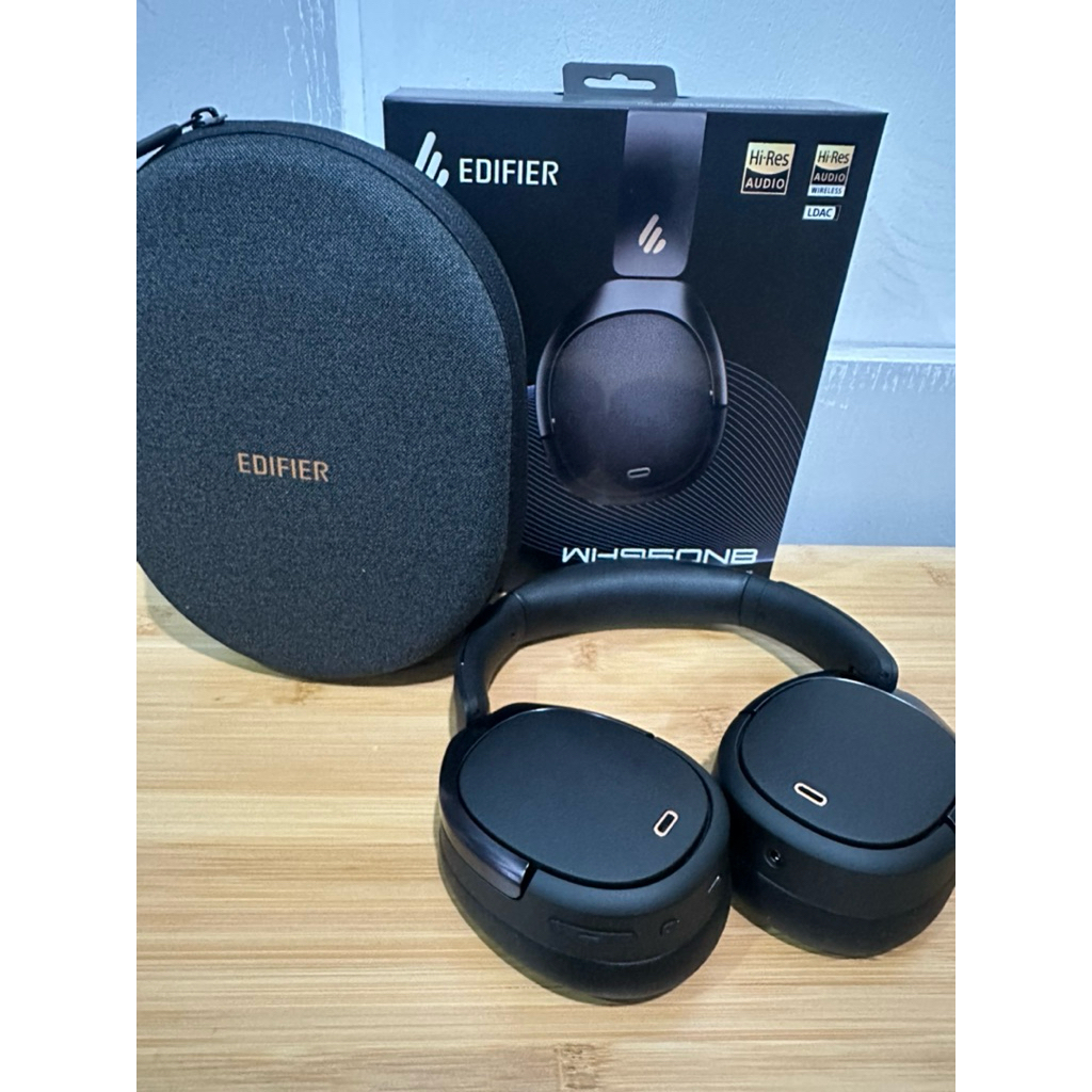 Edifier WH950NB หูฟังไร้สาย ANC (2025) สีดำ ของแท้ สภาพใหม่ ใช้งานไม่เกิน 5 ชม.