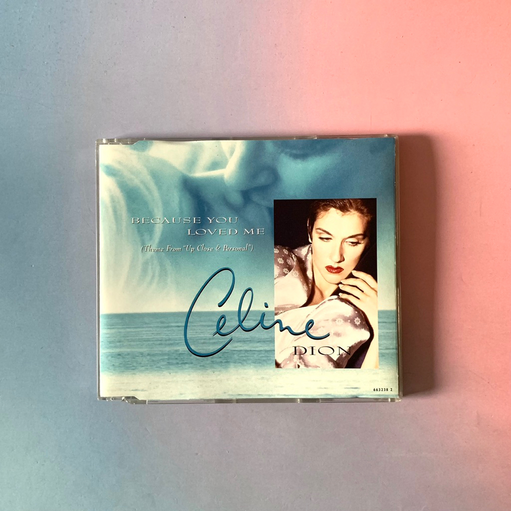 🛒 (พร้อมส่ง) CD ซีดีเพลง: Celine Dion — Because You Loved Me [Austria/single]