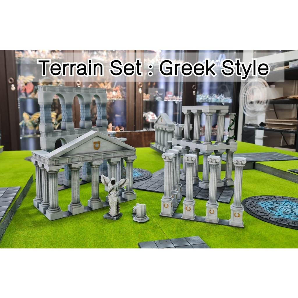 Greek Terrain Set By Bewitched [ตัวเลือก Terrain Set / All In Set] Bewitched