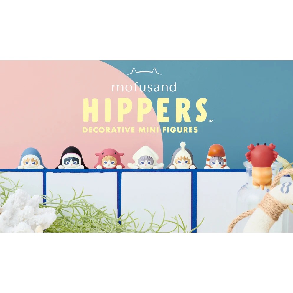 ‼️พร้อมส่ง‼️ HIPPERS Mofusand 💘 ที่ติดมือถือน้องแมวสุดคิ้วววว😍