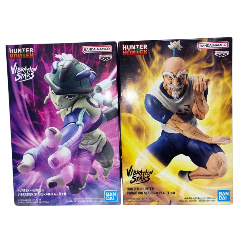 Banpresto HUNTER×HUNTER VIBRATION STARS Netero Meruem Figure Japan Gon Killua Kurapika Hisoka