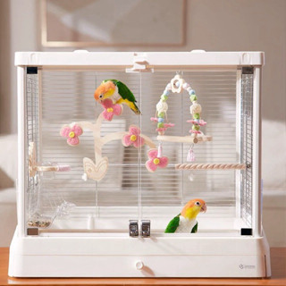 ✨ รุ่นใหม่ล่าสุด✨ Dayang B6047SS กรงนก กรงชูก้า กรงสแตนเลส ‼…