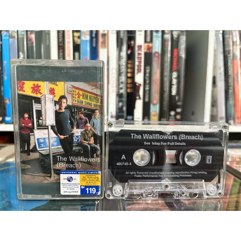 เทป : THE WALLFLOWERS - BREACH.
