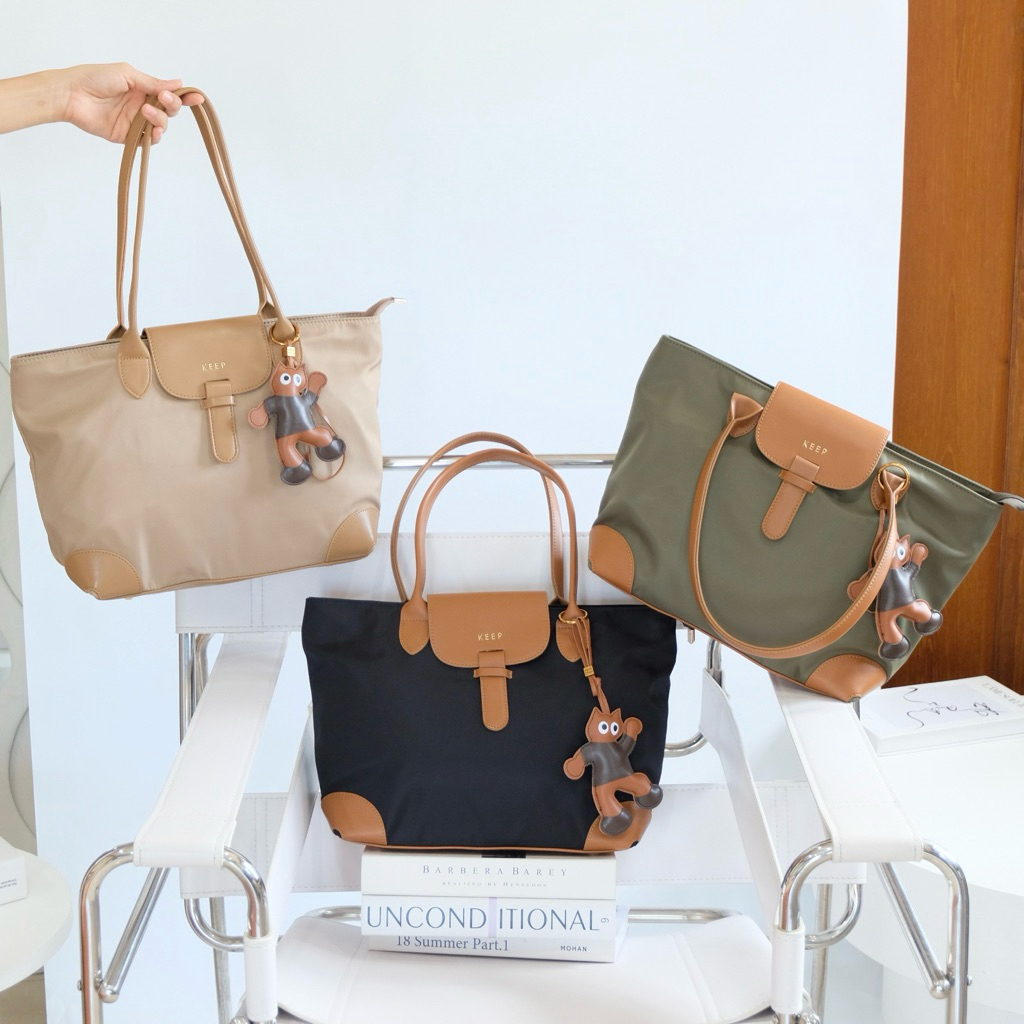[ New in ] KEEP รุ่น Champagne Everyday Bag ยอดฮิตที่ตอบโจทย์ทั้งสไตล์และฟังก์ชัน [มีบริการหลังการขาย]