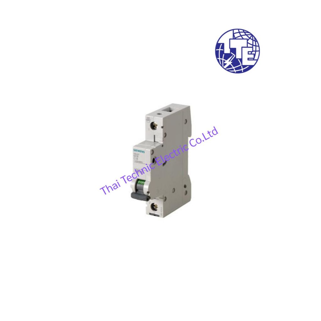 MCB "SIEMENS" 5SL6110-7CC 1P 10A "C" 6kA 230/400V