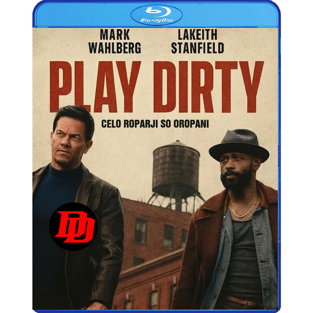 แผ่น Blu-ray พากย์เสียงไทยชัดแจ่ม Movie ใหม่ Play Dirty (2025) หักหลังต้องหักเหลี่ยม หนัง บลูเรย์
