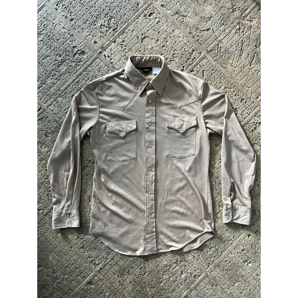 Vintage 70's LANCER Western Shirt Size : M