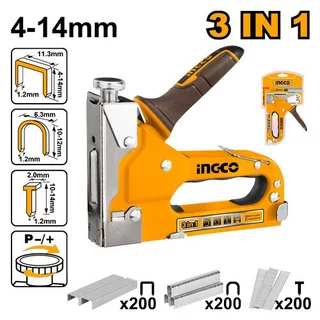 INGCO เครื่องยิงแม็ก 3-in-1 (3-In-1 Staple Gun) รุ่น HSG1405