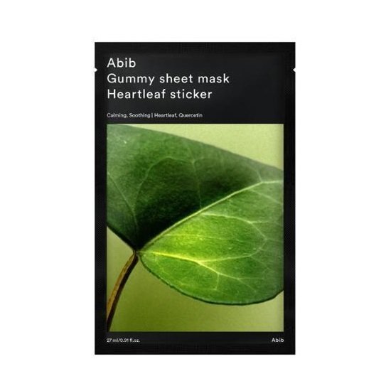 Abib Gummy Sheet Mask Heartleaf Sticker 30ml