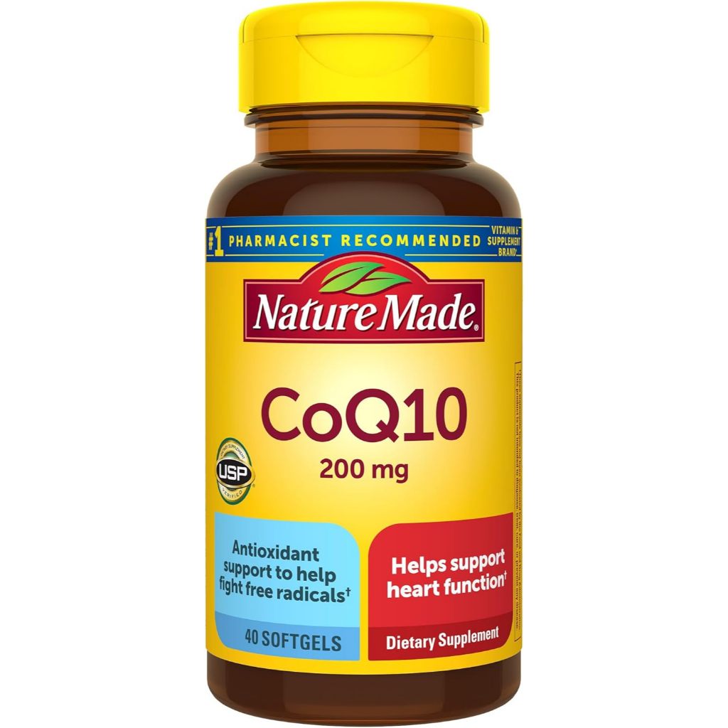 [ของแท้ 100%] NATURE MADE COQ10 200 mg (Co Q10) ANTIOXIDANT SUPPORT TO HELP FIGHT FREE RADICALS