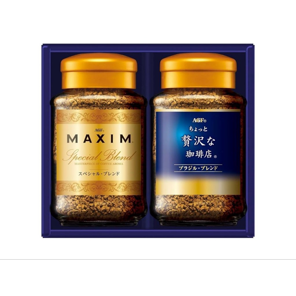 พร้อมส่ง!AGF Maxim Special Blend และ AGF Chotto Zeitaku Na Kohiten Brazil Blend ซึ่งเป็นชุดของขวัญกา