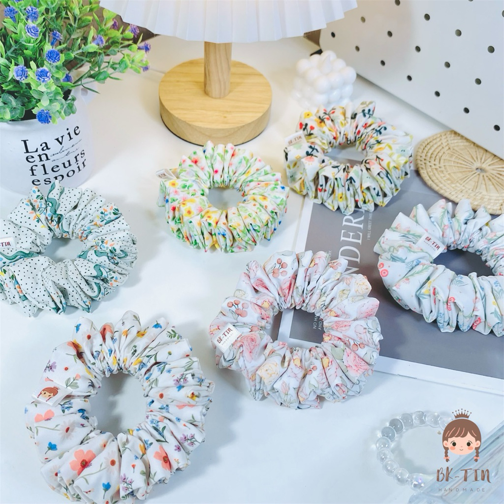 ยางรัดผม •BK-TIN HANDMADE• 💐Summer Blossom Collection