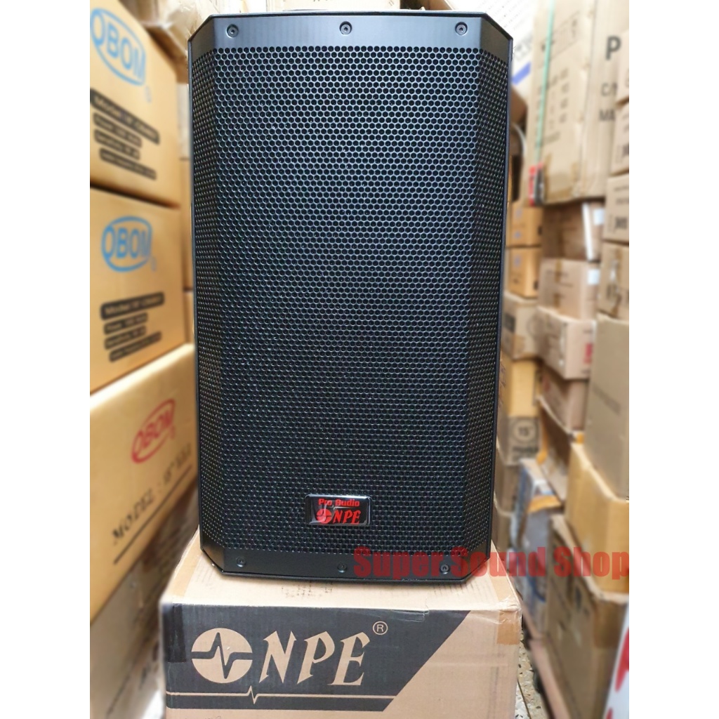NPE ตู้ลำโพง 12 นิ้ว พร้อมดอกลำโพง รุ่น EV-12 ตู้ลำโพง ไฟเบอร์ NPE EV-12 ขนาด 12 นิ้ว ตู้ลำโพงสำเร็จ