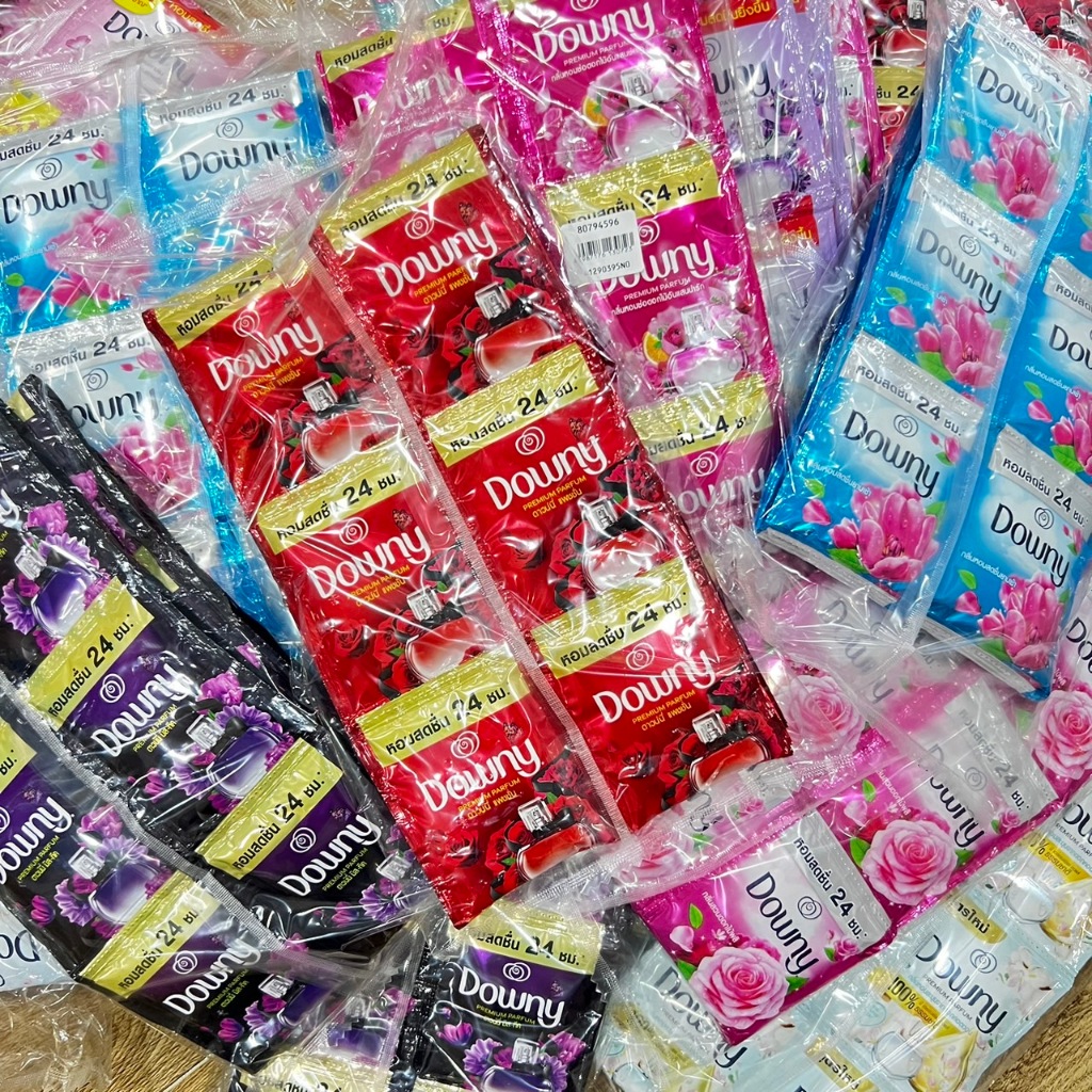 ดาวน์นี่ ( 2 แพ็ค 48 ซอง) น้ำยาปรับผ้านุ่ม ซองเล็ก น้ำยาปรับผ้านุ่ม สูตรเข้มข้นพิเศษ 20 มล.