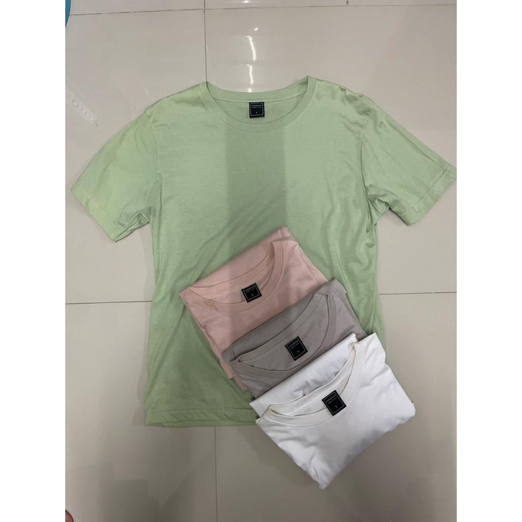 เสื้อยืดเปล่า Yeadpao size L ผู้ชายมือสอง