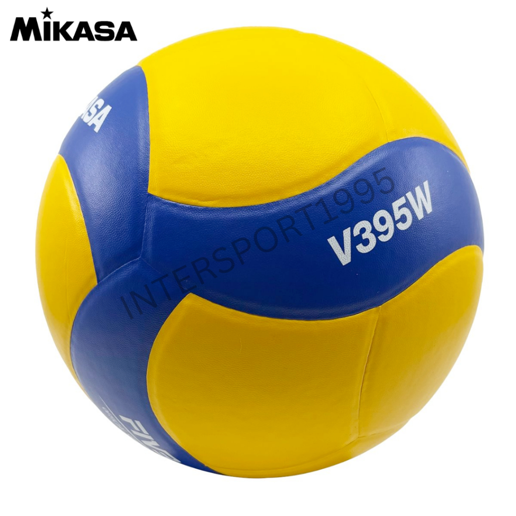 ลูกวอลเลย์บอล วอลเลย์บอล MIKASA รุ่น v395w หนังอัด PVC ของแท้ 100%