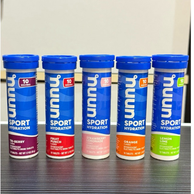 Nuun- Sport hydration Electrolyte Drink 10 เม็ดฟู่