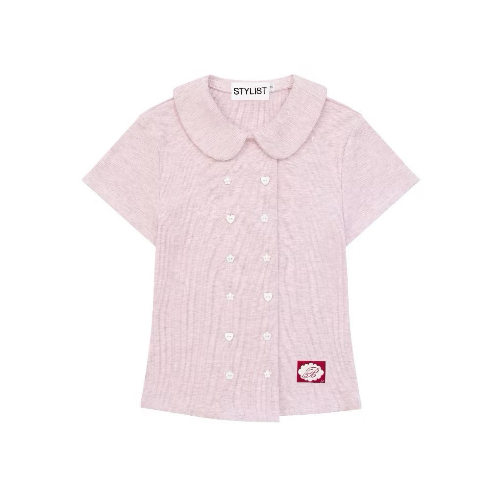 stylist x brinkkty มือ1 ส่งต่อ สีชมพู ไซส์ XL