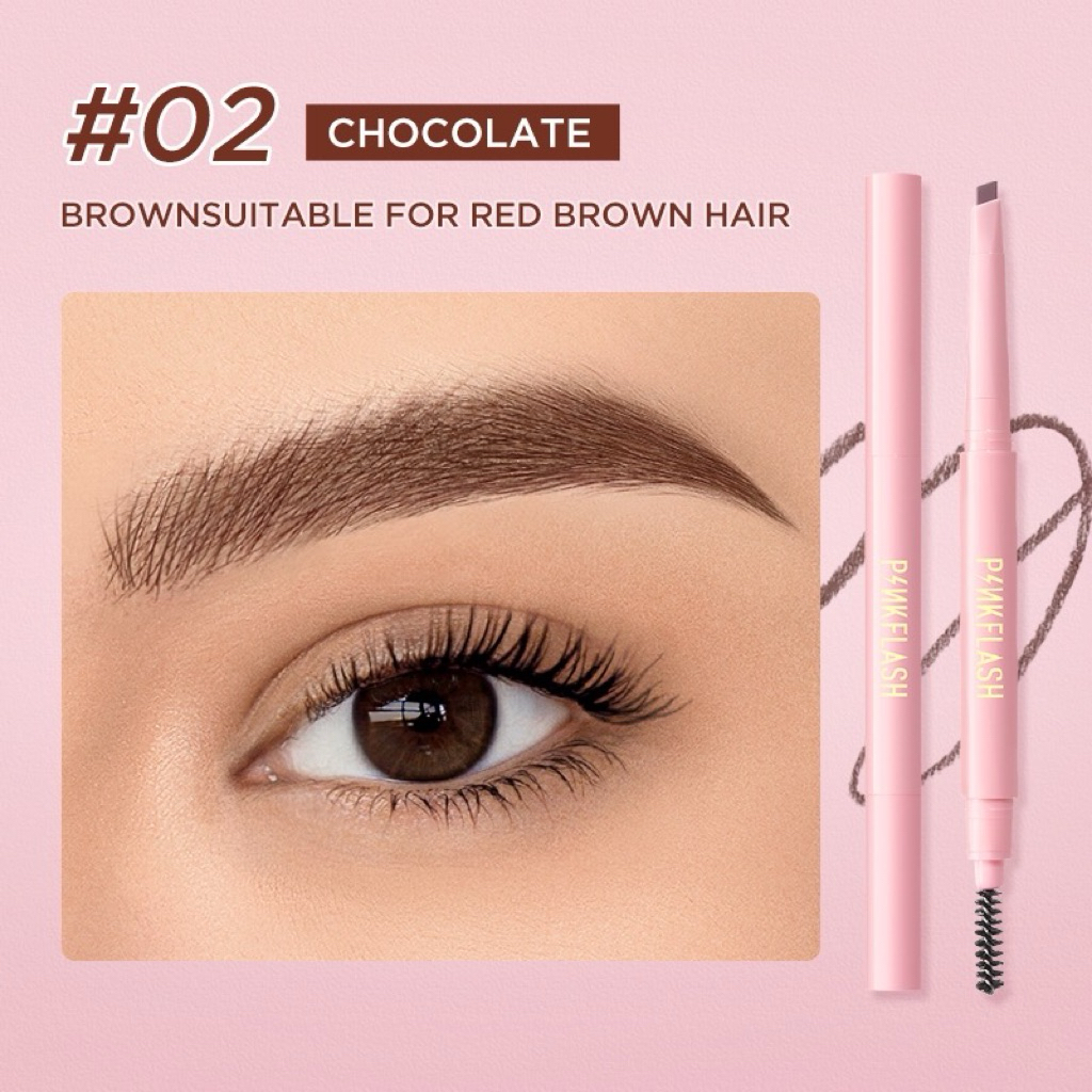 Pinkflash Ohmyemoji ดินสอเขียนคิ้ว สูตรกันน้ำ ติดทนนาน 8 ชั่วโมง - รูปที่ 5