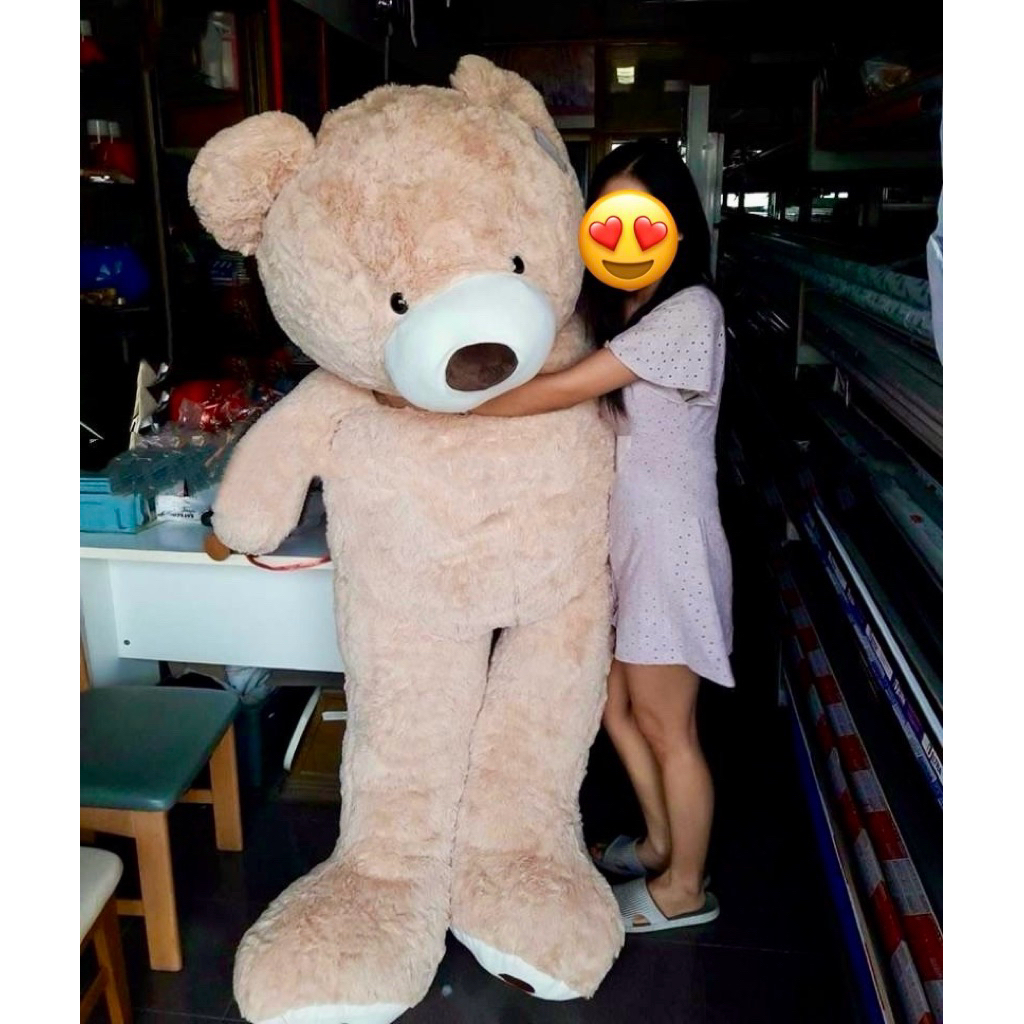 ตุ๊กตาหมีตัวใหญ่นำเข้าพรีเมียม ขนาด 2.0-3.4 เมตร ตัวนุ่มขนนุ่ม (ตุ๊กตาหมีเท็ดดี้แบร์ Giant Teddy Bear) - รูปที่ 3