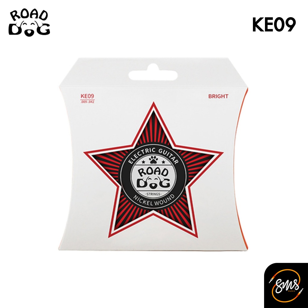 สายกีตาร์ไฟฟ้า ROAD DOG KE Nickel-plated wire winding Electric Guitar Strings