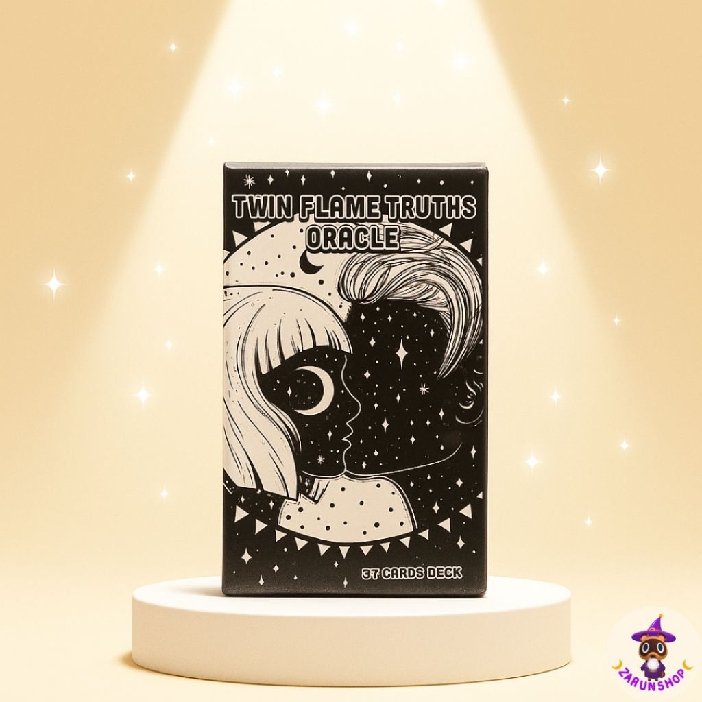 [มาใหม่-พร้อมส่ง✨️] ไพ่ยิปซี ไพ่ทาโรต์ ไพ่ออราเคิล Twin flame truths Oracle👻🖤✨️