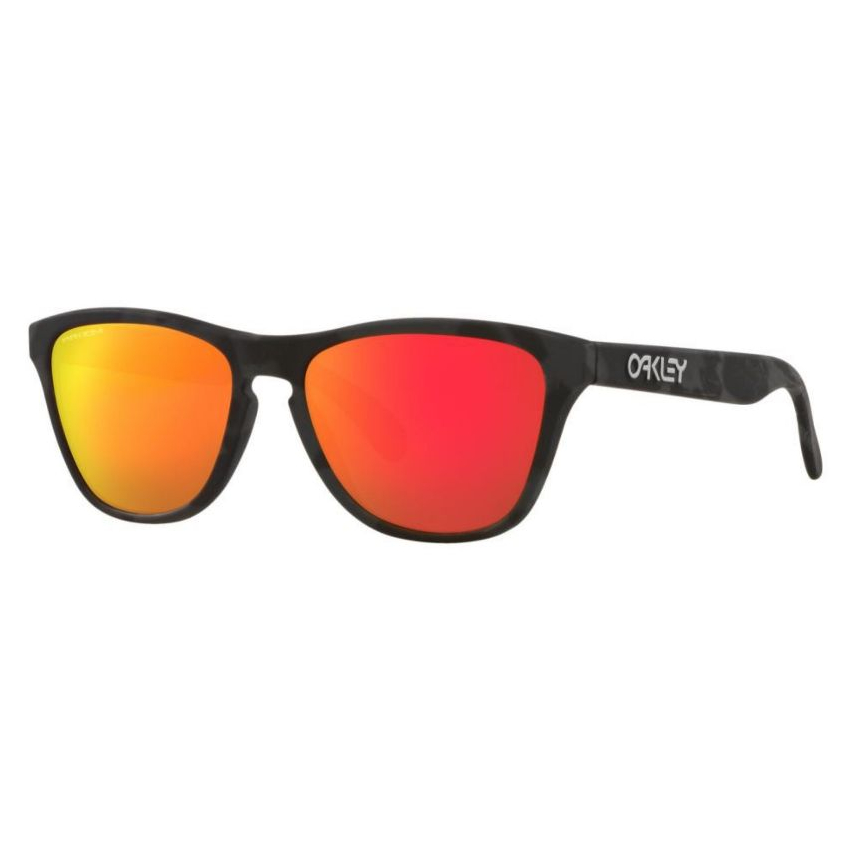 แว่นกันแดด แบรนด์แท้ 100% OO รุ่น FROGSKINS XS : MATTE BLACK CAMO/PRIZM RUBY (OJ9006-2953)