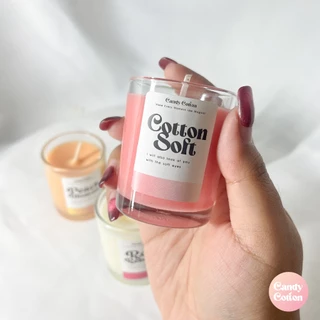 เทียนหอม กลิ่น ค็อตตอน มิทไนท์ - Soy Candle Cotton Midnight เทียนหอมไขถั่วเหลือง เทียน ของขวัญ