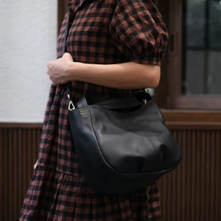 🔥หนังวัวแท้ นุ่มและเบาที่สุด ขายดีสุดๆ มาพร้อมสายยาว🔥 Cotton by Hatsukoi Leather Bag