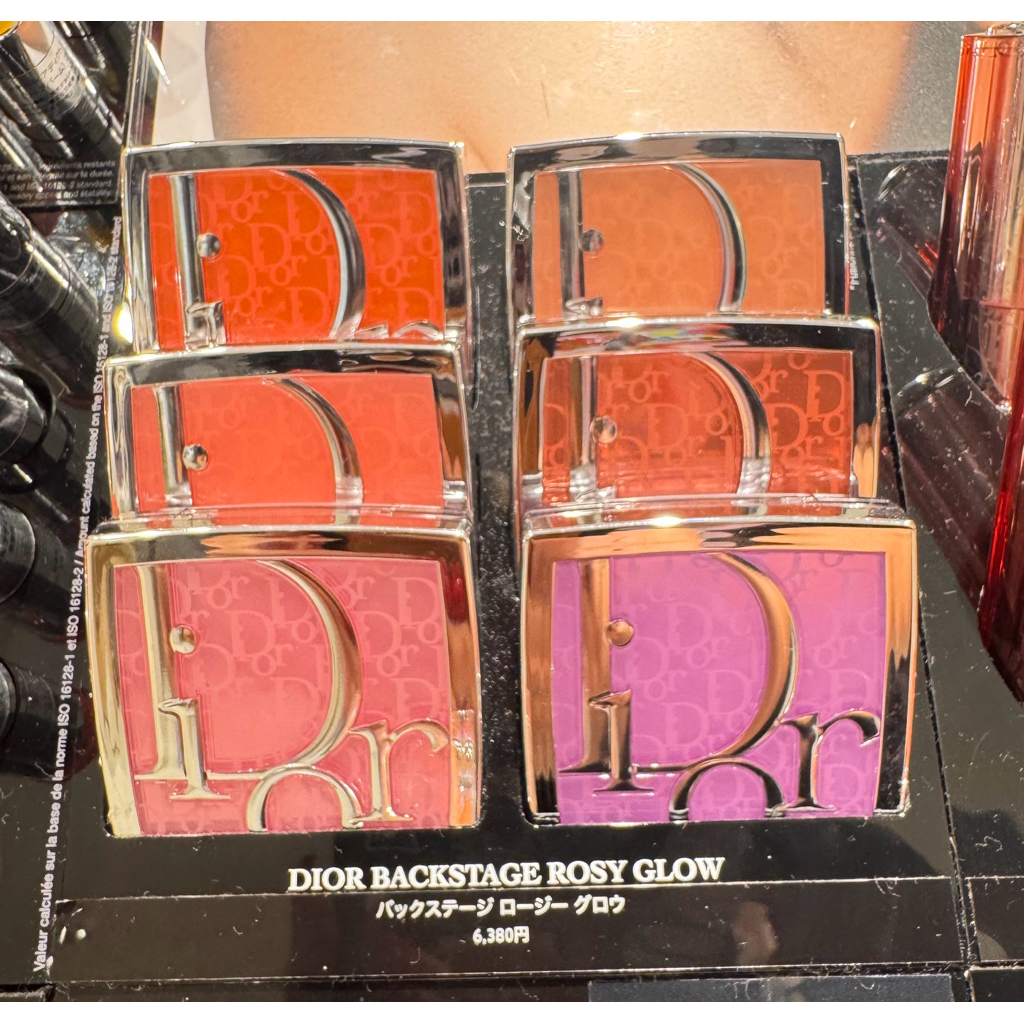 พร้อมส่งในไทย บลัชปัดแก้ม DIOR BACKSTAGE ROSY GLOW ของแท้จากญี่ปุ่น *ฟรีถุงจากแบรนด์