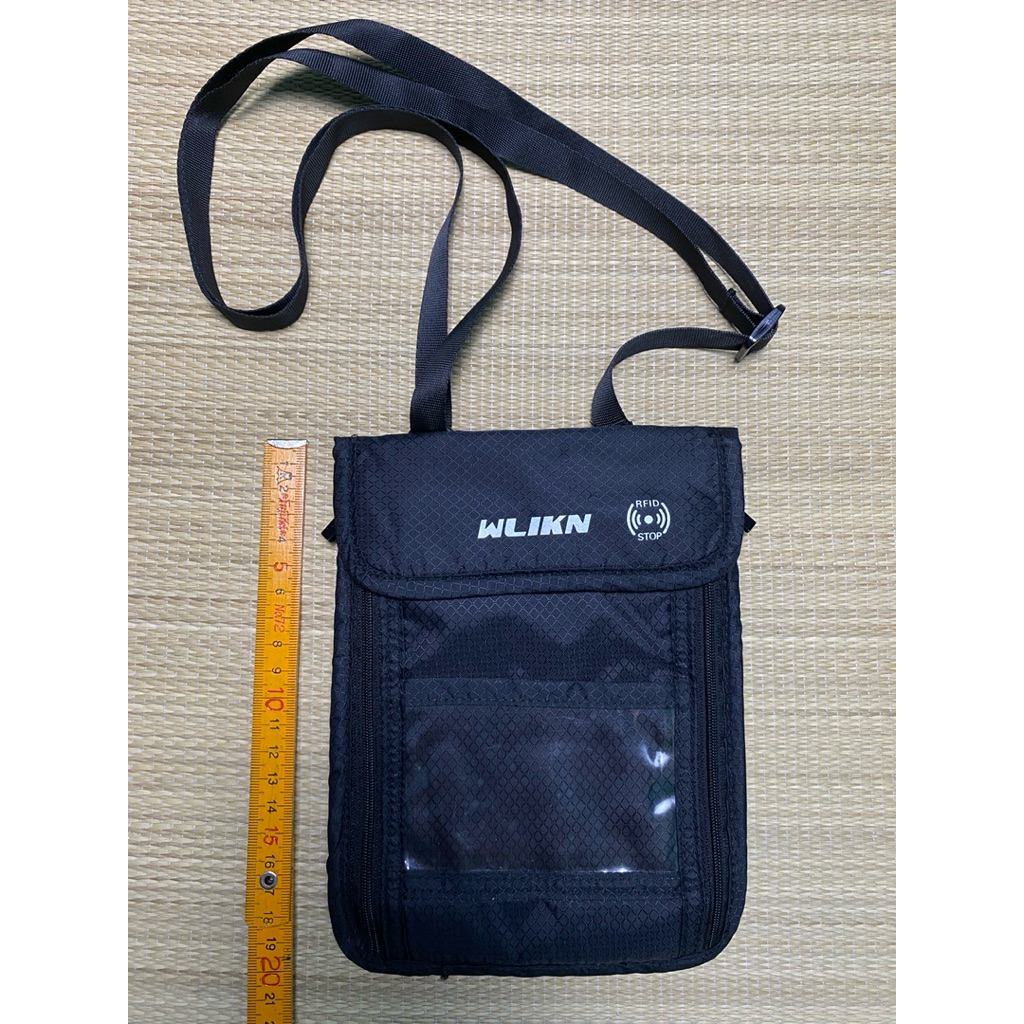 กระเป๋าคล้องคอ สำหรับเดินทาง RFID STOP