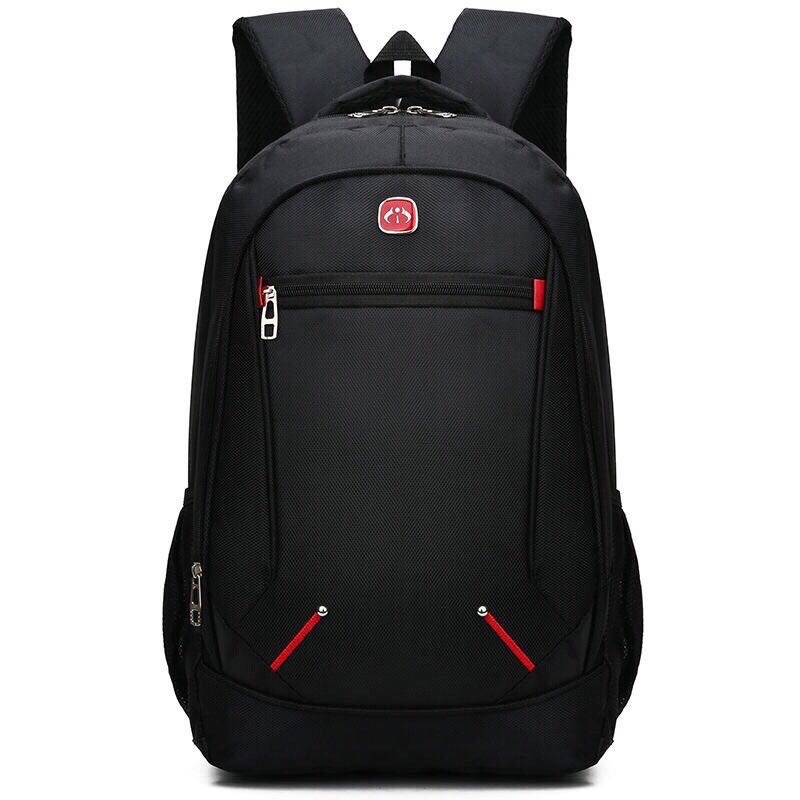 กระเป๋าเป้สีดำผู้ชาย แฟชั่น Backpack รุ่น JJ83 กระเป๋าเป้
