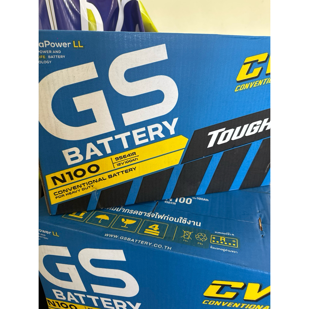 แบตเตอร์รี่ GS N100 12V100Ah