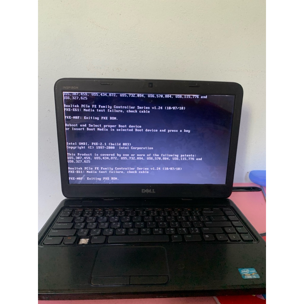 dell Inspiron N4050 โน๊ตบุ๊ค งานช่าง งานอะไหล่