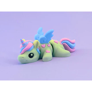 🐉🌸 ฟิกเกอร์มังกรแฟนซี 3D ดีไซน์คิ้วท์ 🌈 หลากหลายสีสัน รายละเอียดสวยงาม 🎁 สำหรับสะสม ของขวัญ ตกแต่ง