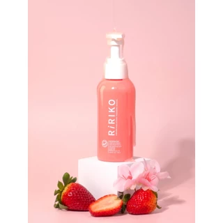 Ririko Feminine Micellar Wash Strawberry Blossom - ผลิตภัณฑ์ทำความสะอาดจุดซ่อนเร้น กลิ่นสตรอว์เบอร์รี่ ดอกซากุระ
