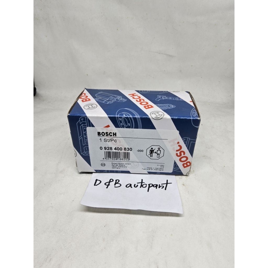 วาล์วหัวฉีดดีเซล BOSCH 0 928 400 715 / 728 / 830 Valve Kit Injector | หัวฉีดคอมมอนเรล | D&B autopart
