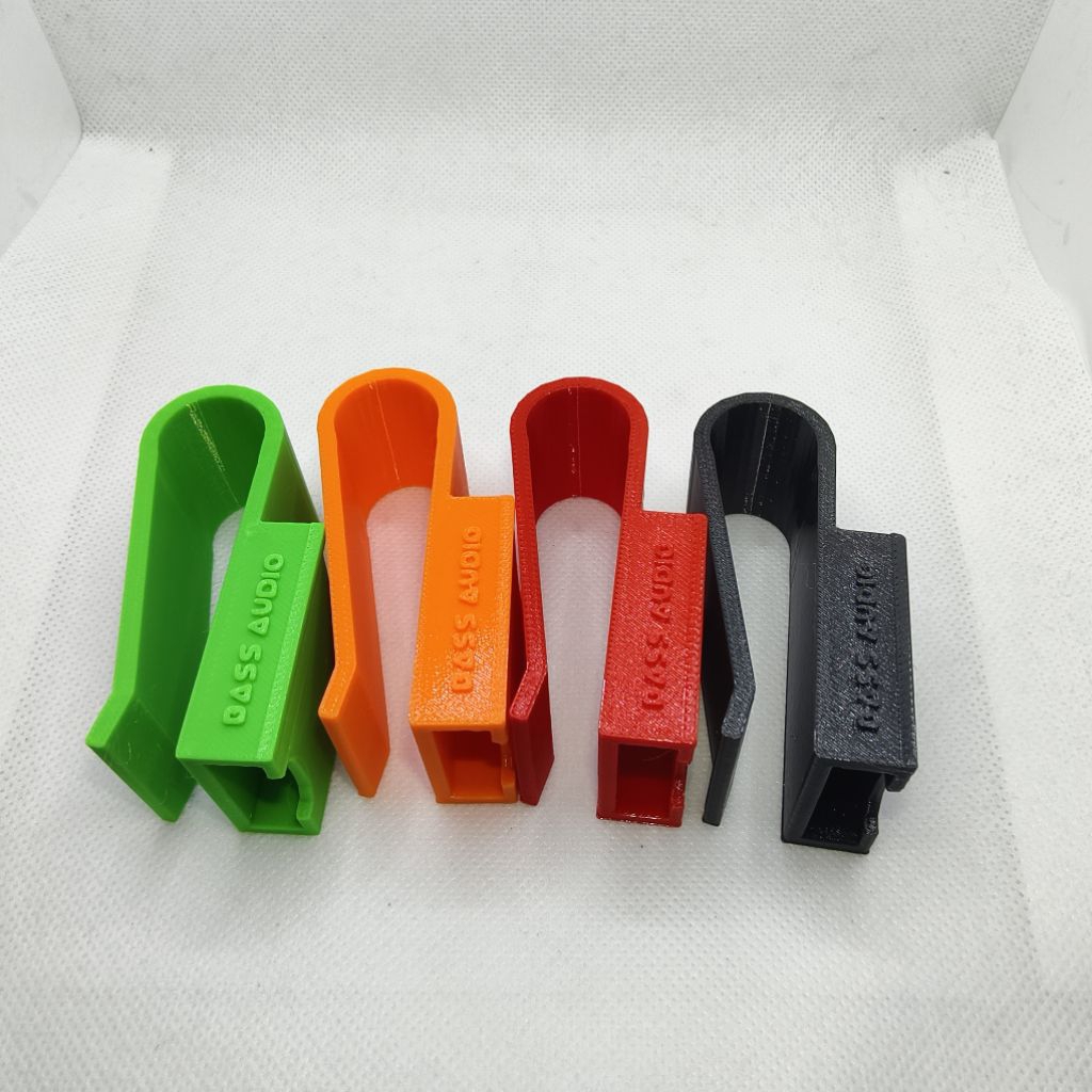 ที่แขวนวิทยุสือสาร หนีบที่บังแดด แขวนเบาะหลัง งาน3D print วัสดุpetg