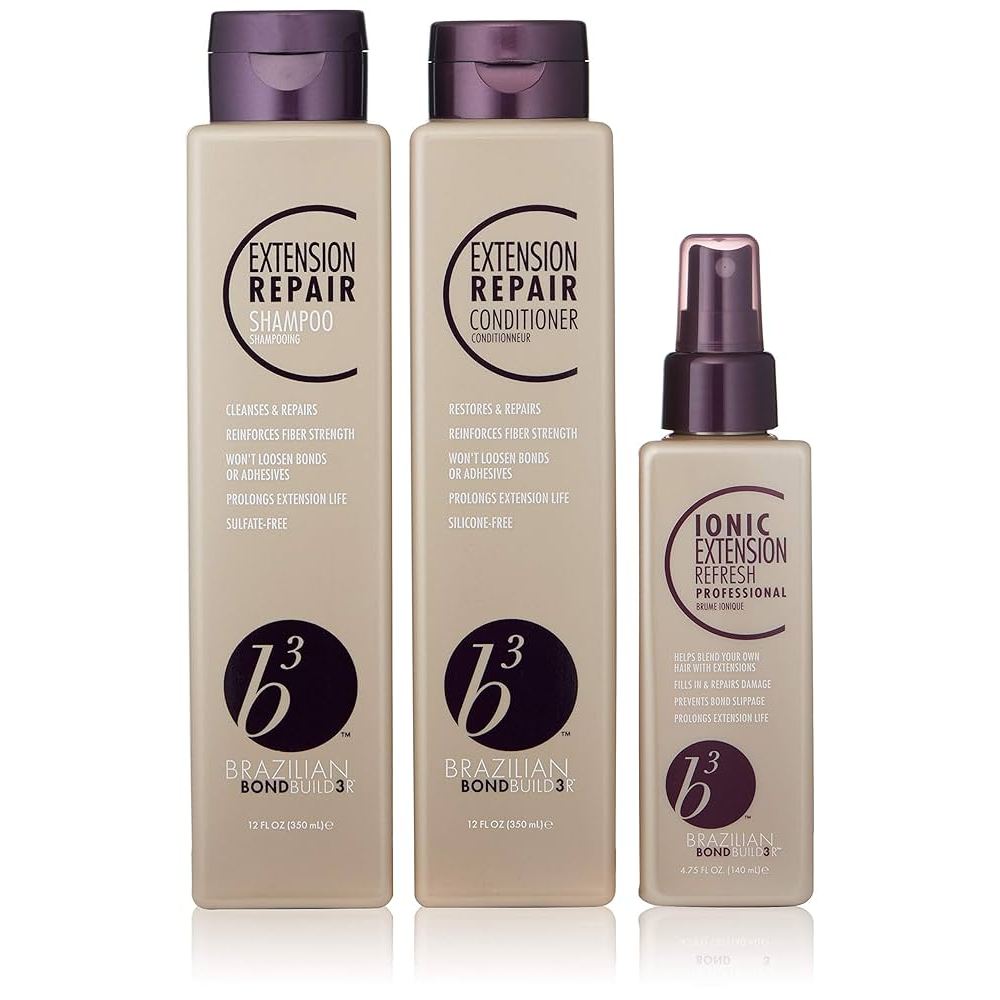 Bิ3 Brazilian bond builder -Extension Repair shampoo or conditioner 350ml แชมพุหรือครีมนวดสำหรับผมต่