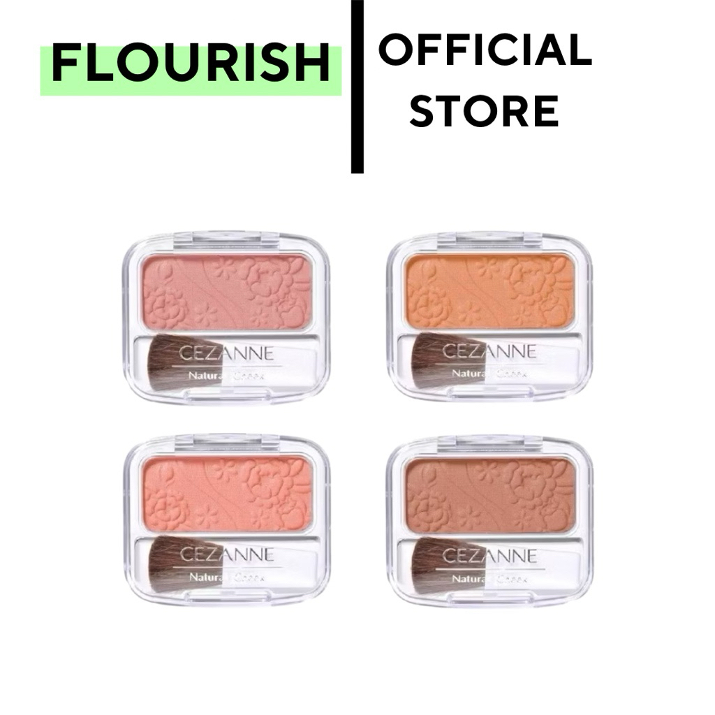 หิ้วจากญี่ปุ่น‼️CEZANNE Natural Cheek N บลัชออนเนื้อฝุ่น